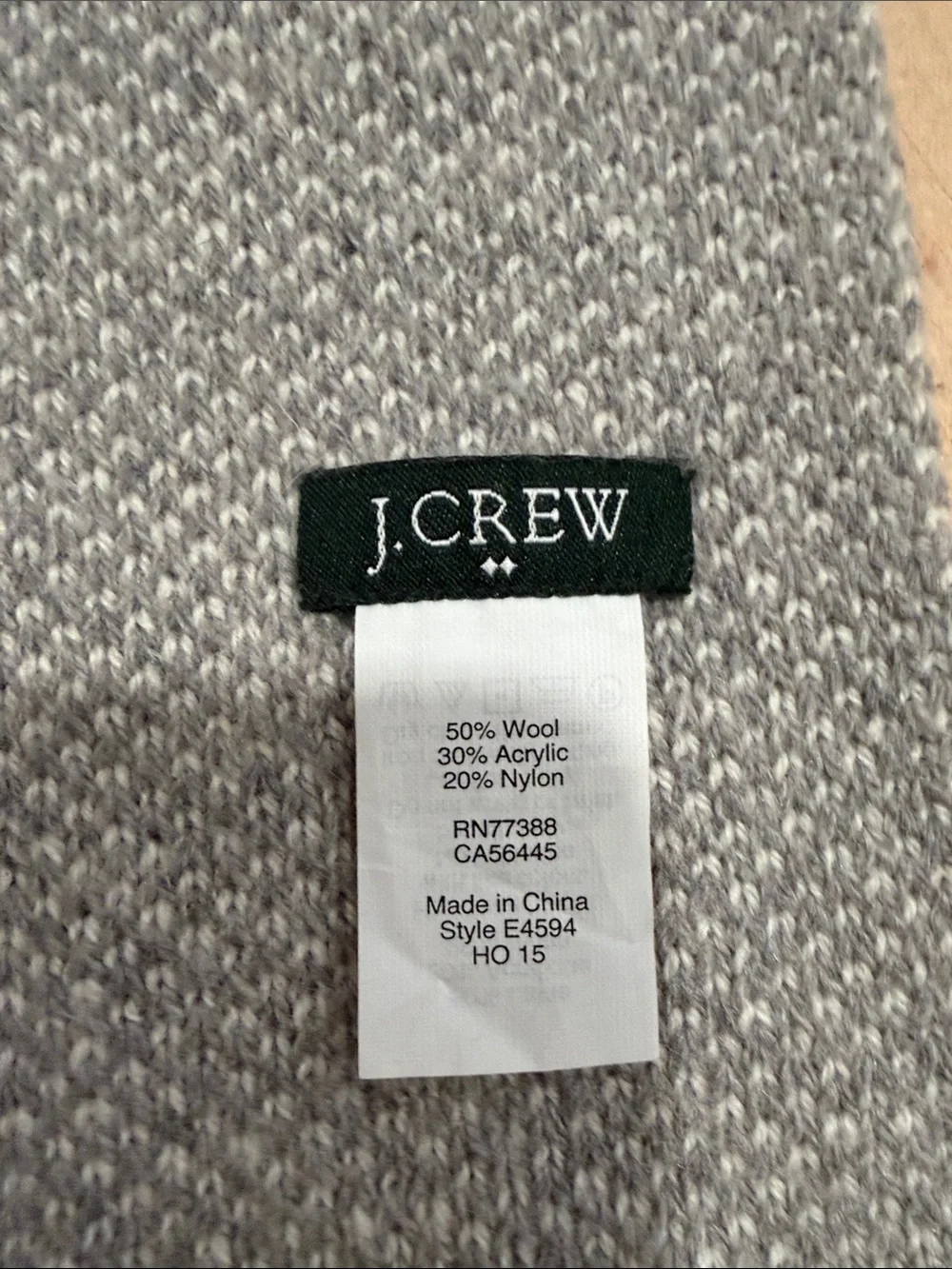 J. Crew crew knit